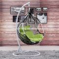 Outdoor rattan hanging swing chair hammocks swing egg chair